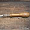 Vintage Woodworkers Boxwood Brass Pad Saw - Refurbished Ready To Use