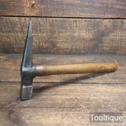 Vintage Quality Cast Steel Stone Masons Pick Hammer - Lightly Refurbished