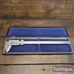 Vintage Boxed Sanderson Instruments Metric 370mm Vernier Callipers