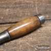 Vintage Colver Sheffield Shipwrights Timber Framers 3/8” Socketed Mortice Chisel