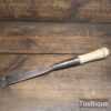Vintage Thomas Ibbotson Shipwrights Timber Framers 1 ½” Socketed Mortice Chisel