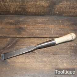Vintage Thomas Ibbotson Shipwrights Timber Framers 1 ½” Socketed Mortice Chisel