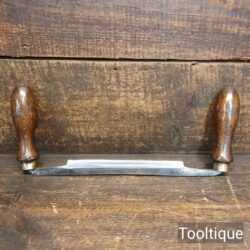 Vintage Cast Steel Drawknife With 7” Cutter - Fully Refurbished Ready To Use