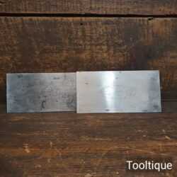 Vintage Pair Cabinet Scrapers By Marples & Spear & Jackson - Ready To Use