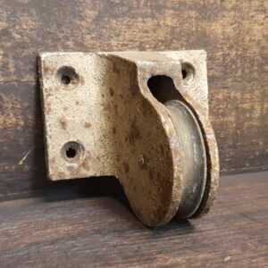 Antique Cast iron Single Wheel Hot House Pulley