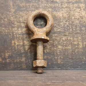 Vintage Shouldered Eye Bolt Complete With Nut Vintage Shouldered Eye Bolt Complete With Nut
