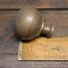 Antique Pair Round Cast Brass Bed Knobs
