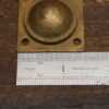 Antique 2” x 1 ½” Strong Brass Flush Ring Pull Handle