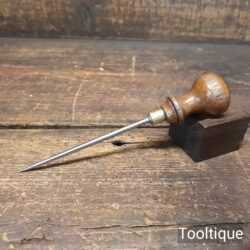 Vintage Leatherworking 3/16” Wide Awl - Refurbished Ready To Use