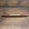 Vintage 12” Edward Preston Ornate Mahogany & Brass Boat Level - Refurbished