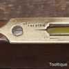 Vintage 12” Edward Preston Ornate Mahogany & Brass Boat Level - Refurbished