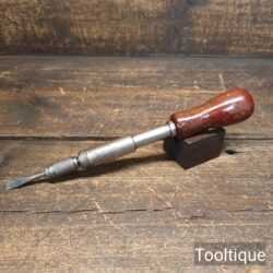 Vintage English Made No: 135 Pump Action Screwdriver - Refurbished