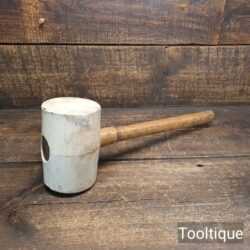 Large 14” Vintage Soft Rubber Mallet with 5” x 3 ½” Head - Good Condition 