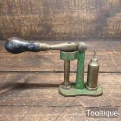 Vintage 12 Bore Decapper & Capper Cartridge Reloading Tool - Good Condition