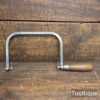 Vintage Eclipse No: 7CP Coping Saw Beechwood Handle - Refurbished For Use