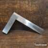 Vintage 4 ¼” Moore & Wright No: 400 Engineers Precision Steel Square