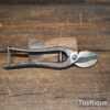 Vintage Fedco Sheffield Parrot Beak Cast Steel Secateurs – Sharpened Ready To Use