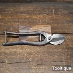 Vintage Fedco Sheffield Parrot Beak Cast Steel Secateurs – Sharpened Ready To Use