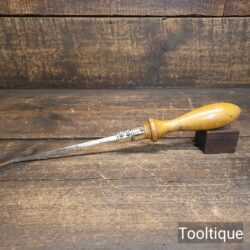 Vintage Beechwood & Brass Padsaw - Fully Refurbished Ready For Use