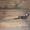 Elegant Antique Ebony & Brass Padsaw - Fully Refurbished Ready For Use