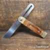 Vintage Rabone Mahogany & Brass 8” Carpenter’s Bevel - Good Condition