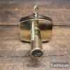 Unusual Ornate Vintage Carpenters Brass Stemmed & Rosewood Mortice Gauge