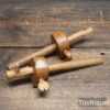 Vintage Beechwood Marking & Cutting Gauges - Good Condition