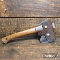 Vintage Gränsfors Bruks Sweden Small Forest Axe - Superb Leather Belt Holder
