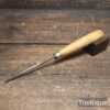 Vintage Bristol Design 1/8” Bevel Edge Chisel - Refurbished Ready For Use
