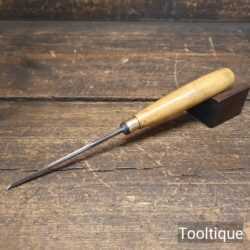 Vintage Bristol Design 1/8” Bevel Edge Chisel - Refurbished Ready For Use