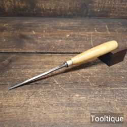 Vintage Bristol Design 3/16” Bevel Edge Chisel - Refurbished Ready For Use