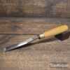 Vintage Bristol Design 3/4” Bevel Edge Chisel - Refurbished Ready For Use