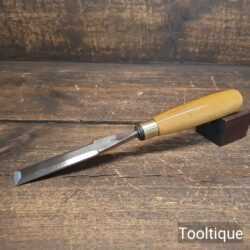 Vintage Bristol Design 3/4” Bevel Edge Chisel - Refurbished Ready For Use