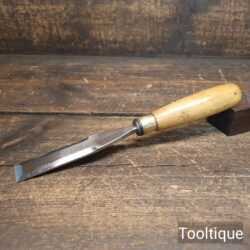 Vintage Bristol Design 1” Bevel Edge Chisel - Refurbished Ready For Use