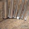 Vintage Set of 6 No: Marples Shamrock Gouge Chisels - Lightly Used Condition