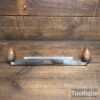 Vintage Cornelius Whitehouse 9” Drawknife Egg Shaped Handles - Sharpened