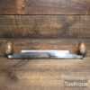 Vintage Cornelius Whitehouse 9” Drawknife Egg Shaped Handles - Sharpened