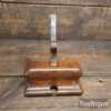 Antique OWT Beechwood Router Plane - Refurbished Ready For Use