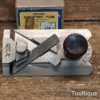 Vintage Boxed Record 2506 S Side Rabbet Plane - Very Good Condition