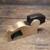 Vintage Bristol Design Gunmetal Bullnose Plane - Sharpened Ready To Use
