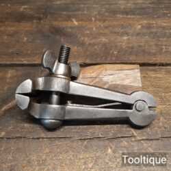 Vintage Sheffield Made Hand Vice 1 3/8” Jaws - Lightly Used