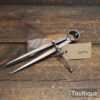 Vintage Pair Moore & Wright 7” Straight Leg Spring Steel Dividers - Good Condition