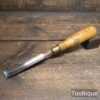 Vintage I. Sorby ¾” Incannel Cast Steel Gouge Chisel - Refurbished Ready For Use