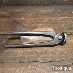Vintage 7” Sheffield Made Heavy Duty End Cutting Pliers - Good Condition