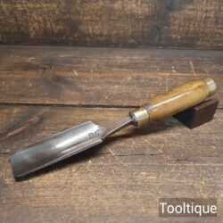  Vintage Gilpin 1 7/16” Cast Steel Gouge Chisel - Refurbished Ready For Use