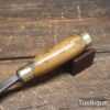  Vintage Gilpin 1 7/16” Cast Steel Gouge Chisel - Refurbished Ready For Use