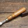 Vintage Ward & Payne 5/8” Incannel Cast Steel Gouge Chisel - Refurbished Ready For Use