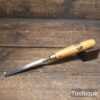 Vintage Marples & Sons 1/2” Incannel Cast Steel Gouge Chisel - Refurbished Ready For Use