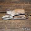 Vintage British Made 6” Tin Snips - Sharpened Ready To Use