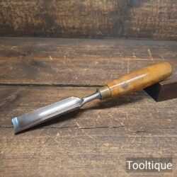 Vintage Marples & Sons 1” Incannel Cast Steel Gouge Chisel - Refurbished Ready For Use